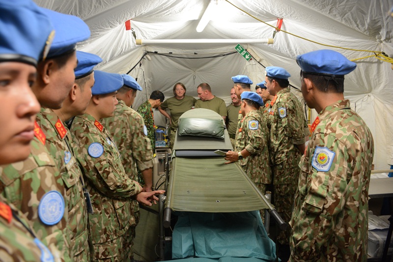 Bệnh viện Dã chiến Việt Nam triển khai tới Bentiu, Nam Sudan