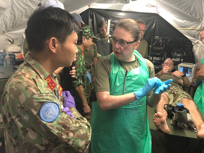 Bệnh viện Dã chiến Việt Nam tại Nam Sudan nỗ lực sớm đi vào hoạt động