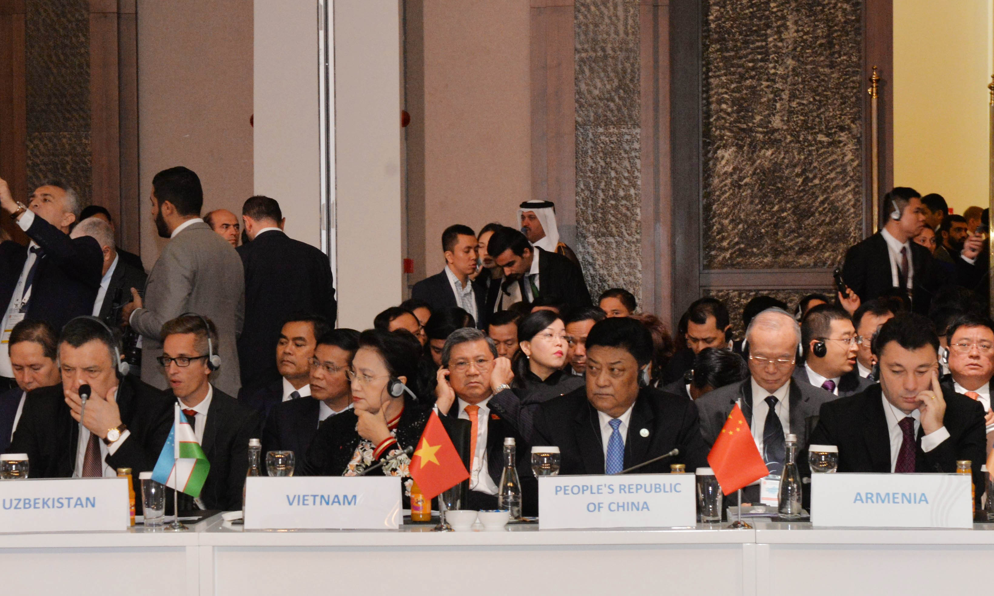 Chủ tịch Quốc hội Nguyễn Thị Kim Ngân dự Lễ khai mạc Hội nghị Chủ tịch Quốc hội các nước Á Âu lần thứ ba