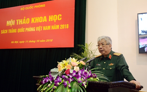Hội thảo khoa học Sách trắng Quốc phòng Việt Nam năm 2018