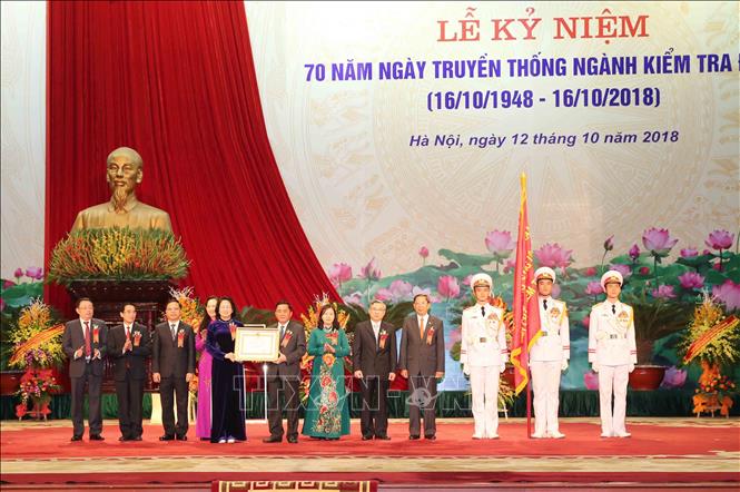 Tổng Bí thư Nguyễn Phú Trọng dự Lễ kỷ niệm 70 năm Ngày truyền thống ngành Kiểm tra Đảng