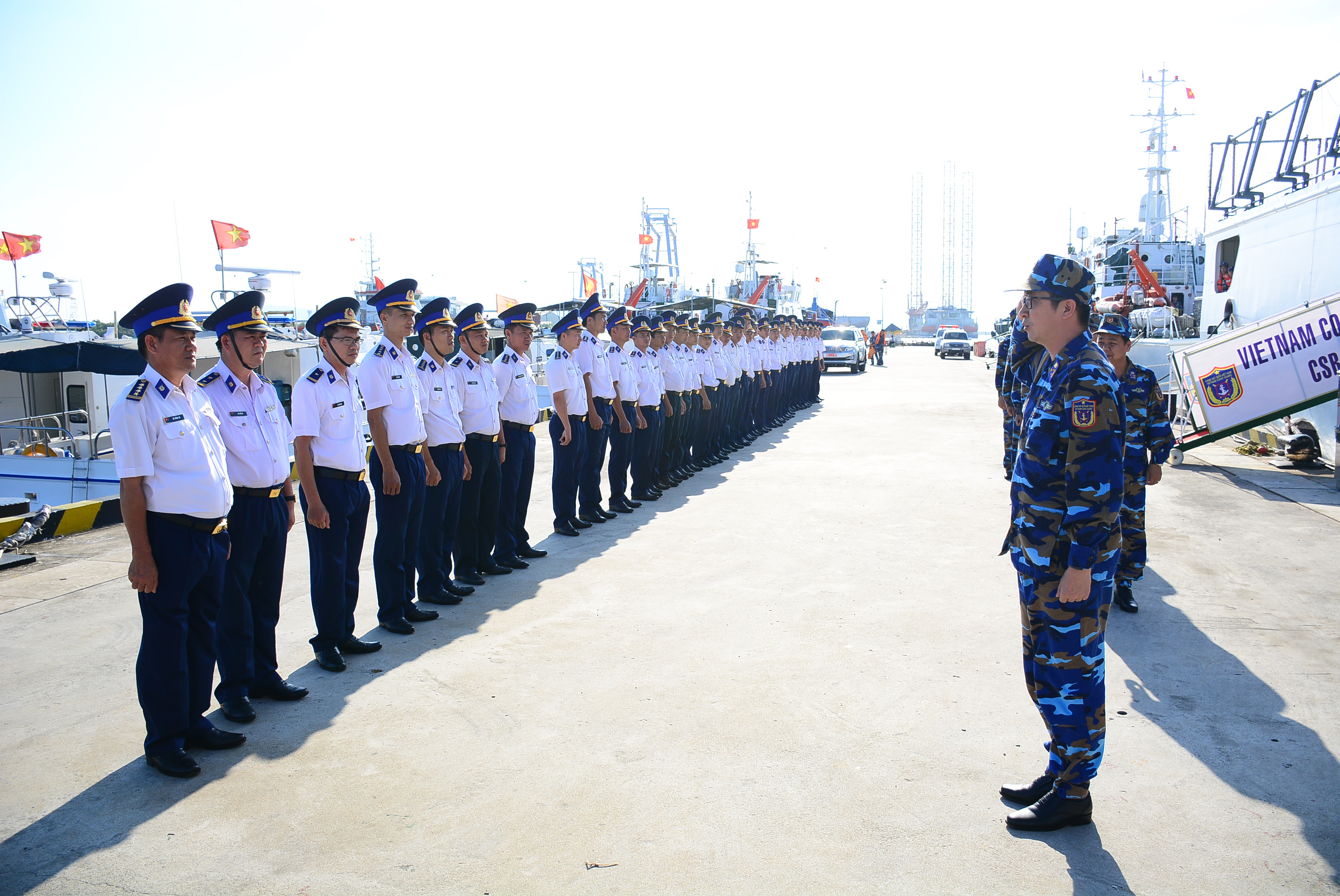 Tàu CSB 8001 hoàn thành tốt đẹp chuyến thăm, giao lưu tại Ấn Độ