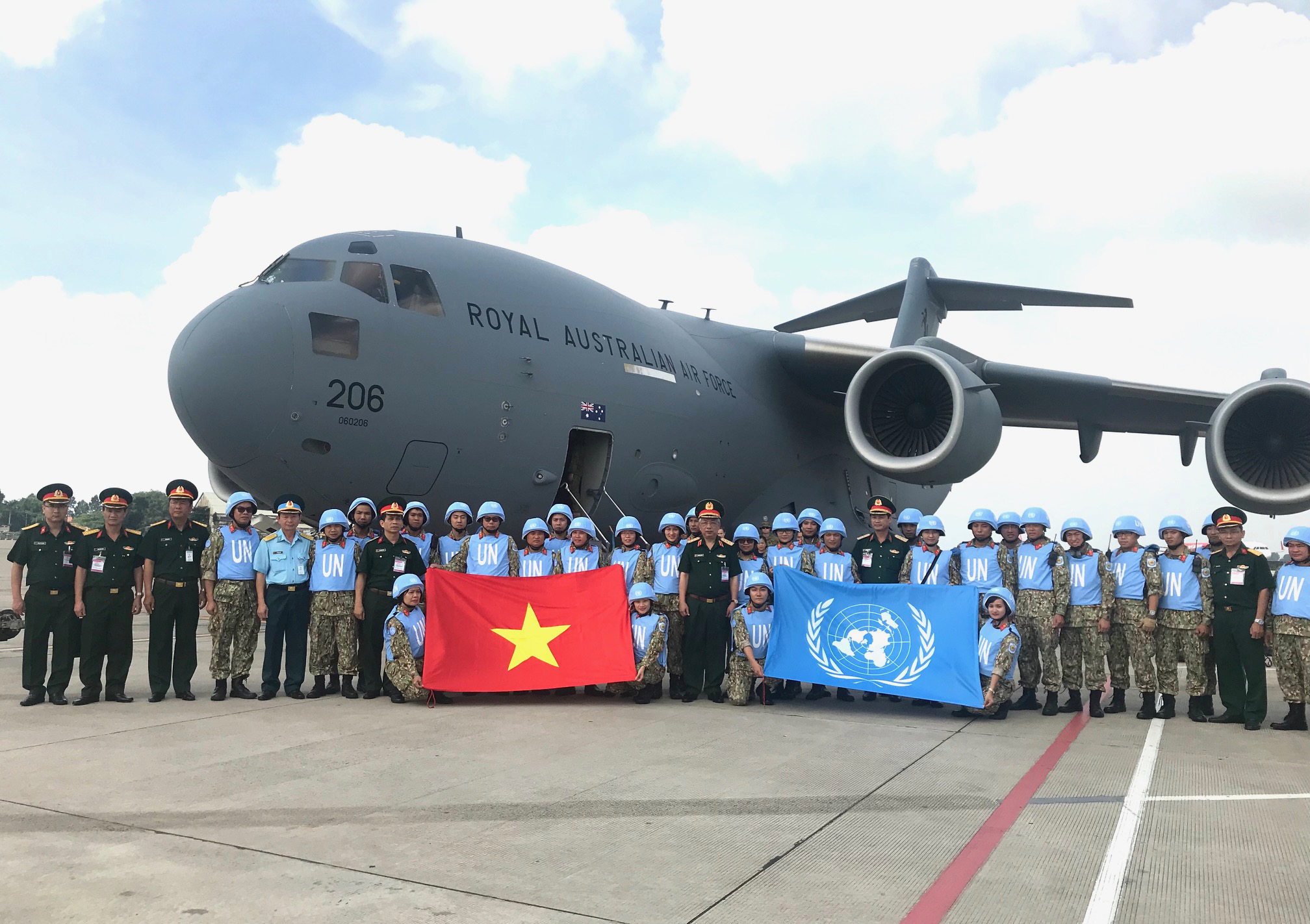 31 cán bộ, y bác sĩ Bệnh viện dã chiến cấp 2 số 1 Việt Nam xuất quân đợt 2 đến Phái bộ Nam Sudan của LHQ