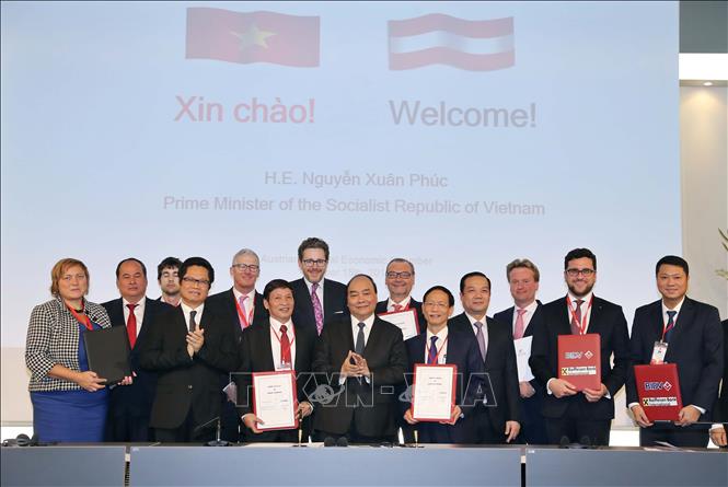 Thủ tướng Nguyễn Xuân Phúc dự Diễn đàn doanh nghiệp Việt Nam-Áo
