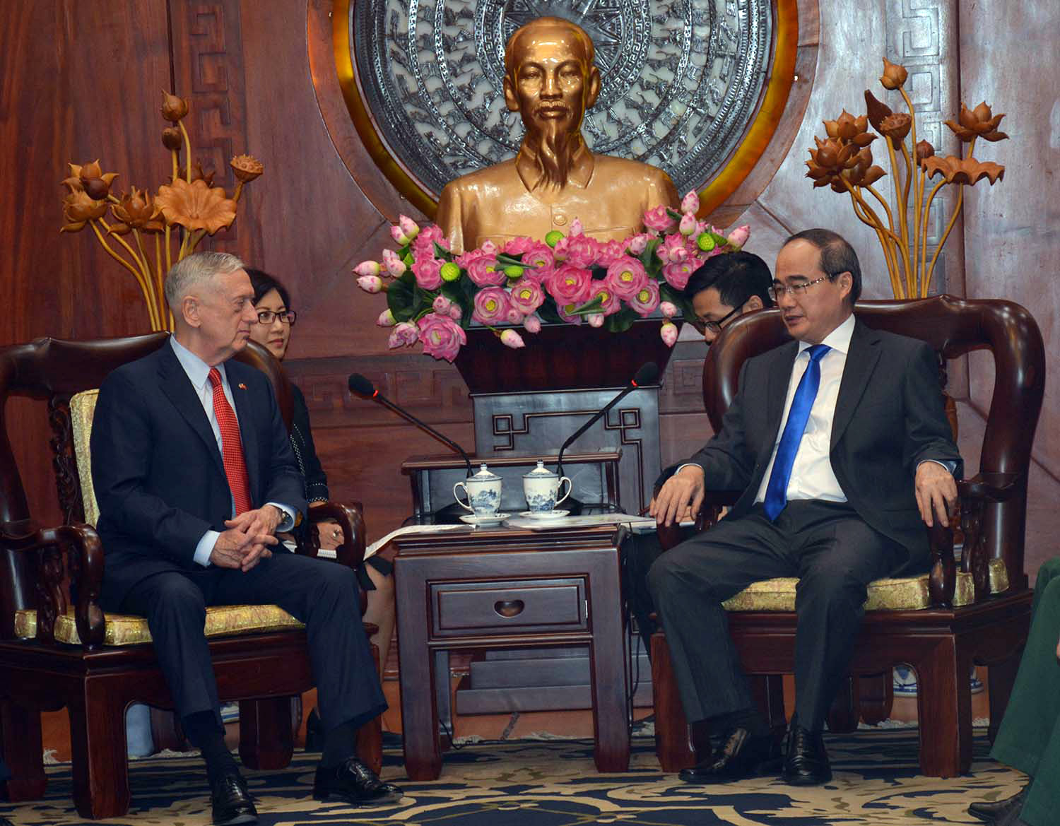 Bộ trưởng Quốc phòng Hoa Kỳ thăm TP Hồ Chí Minh