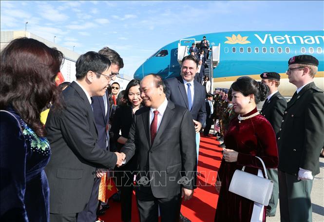 Thủ tướng Chính phủ bắt đầu thăm chính thức Vương quốc Bỉ, thăm làm việc tại EU và tham dự ASEM 12

