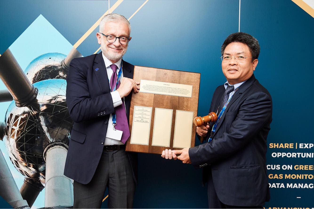 Việt Nam đảm nhận vị trí Chủ tịch Ủy ban Vệ tinh quan sát Trái đất 2019