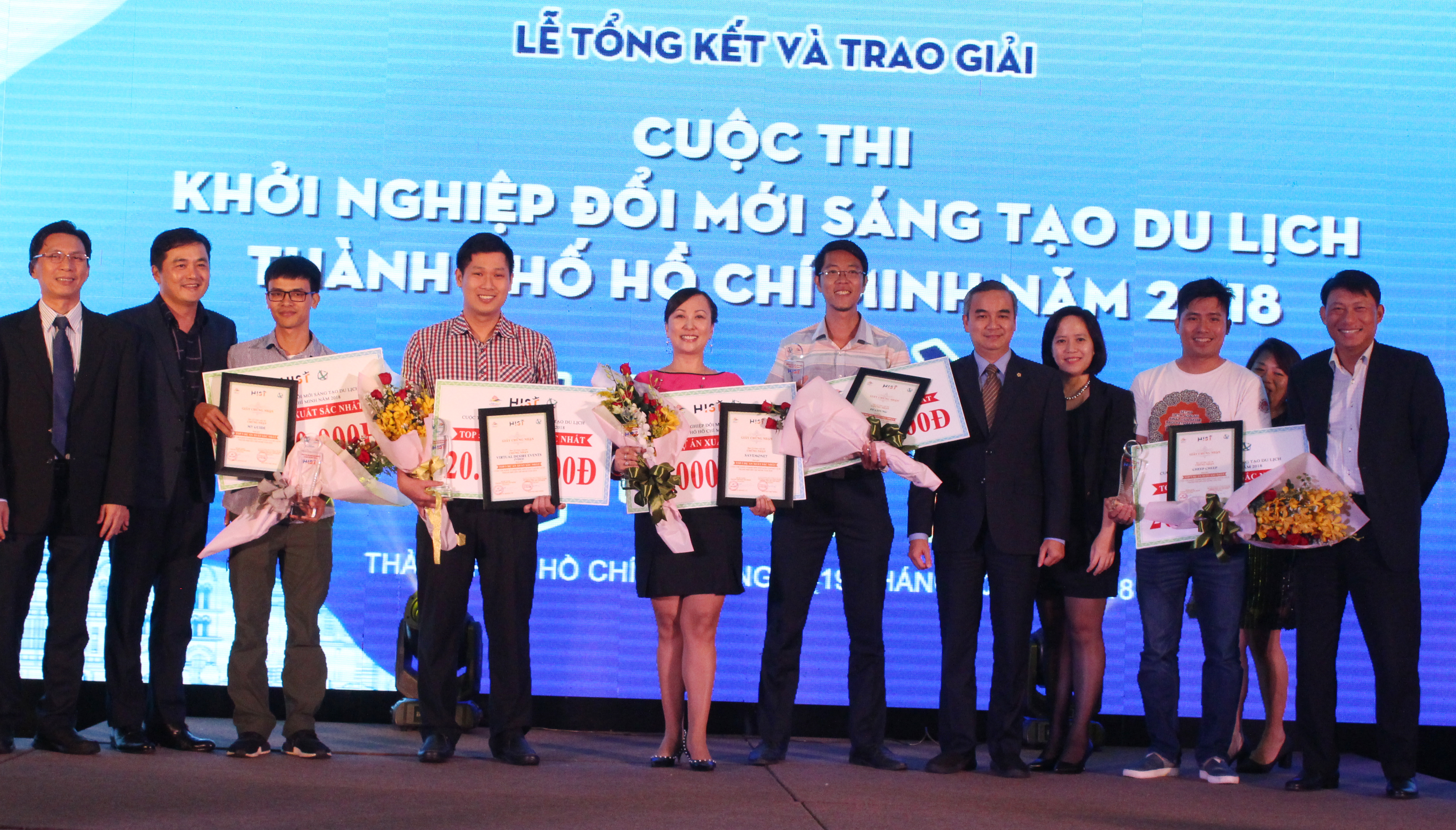 Trao giải cuộc thi khởi nghiệp đổi mới sáng tạo du lịch TP Hồ Chí Minh năm 2018