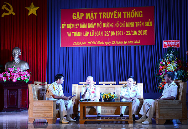 Họp mặt truyền thống 57 năm Ngày mở đường Hồ Chí Minh trên biển