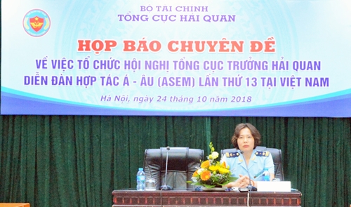 Việt Nam đăng cai tổ chức Hội nghị Tổng cục trưởng Hải quan ASEM lần thứ 13