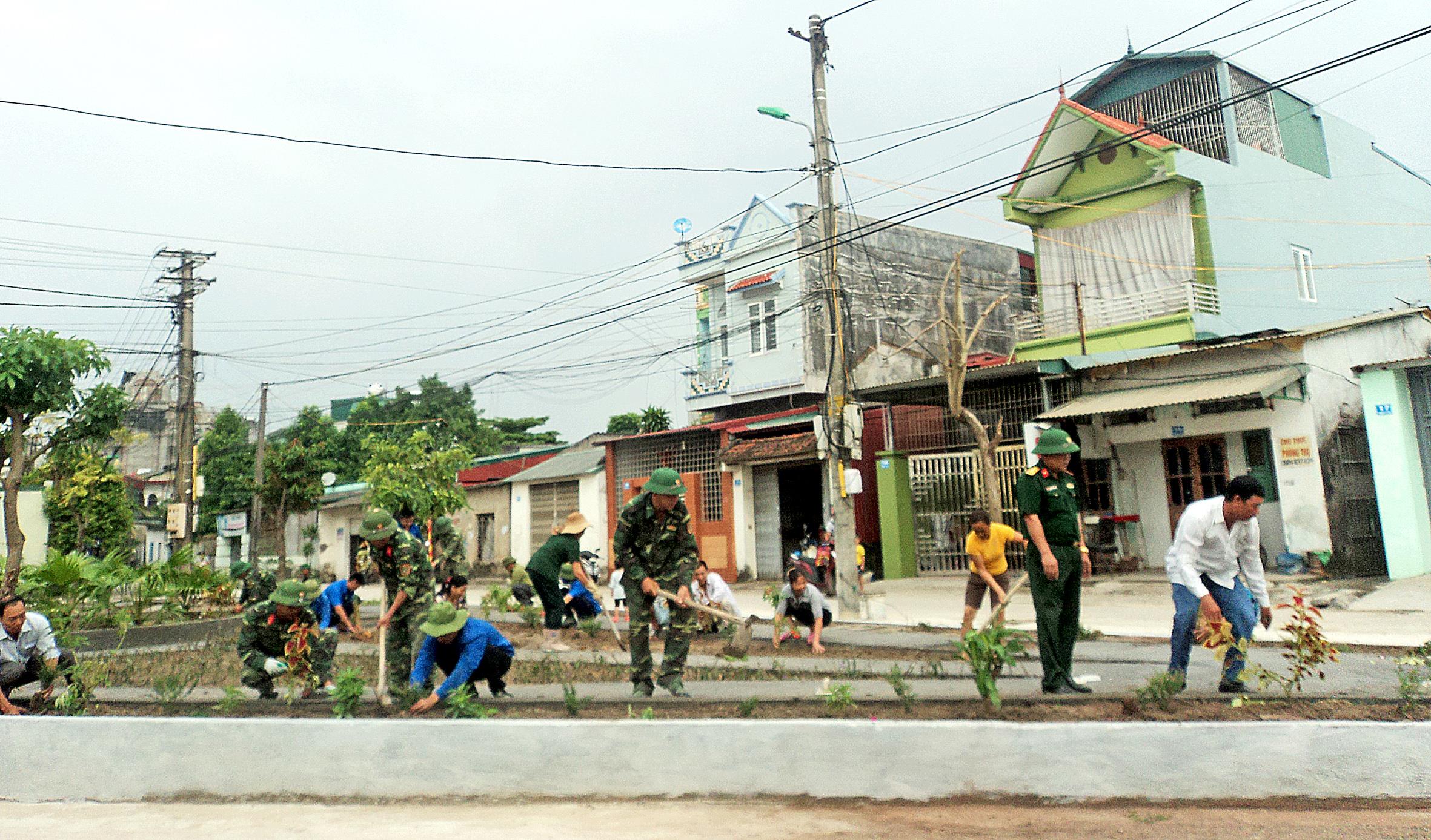 Quân - dân chung sức xây dựng biên cương giàu đẹp