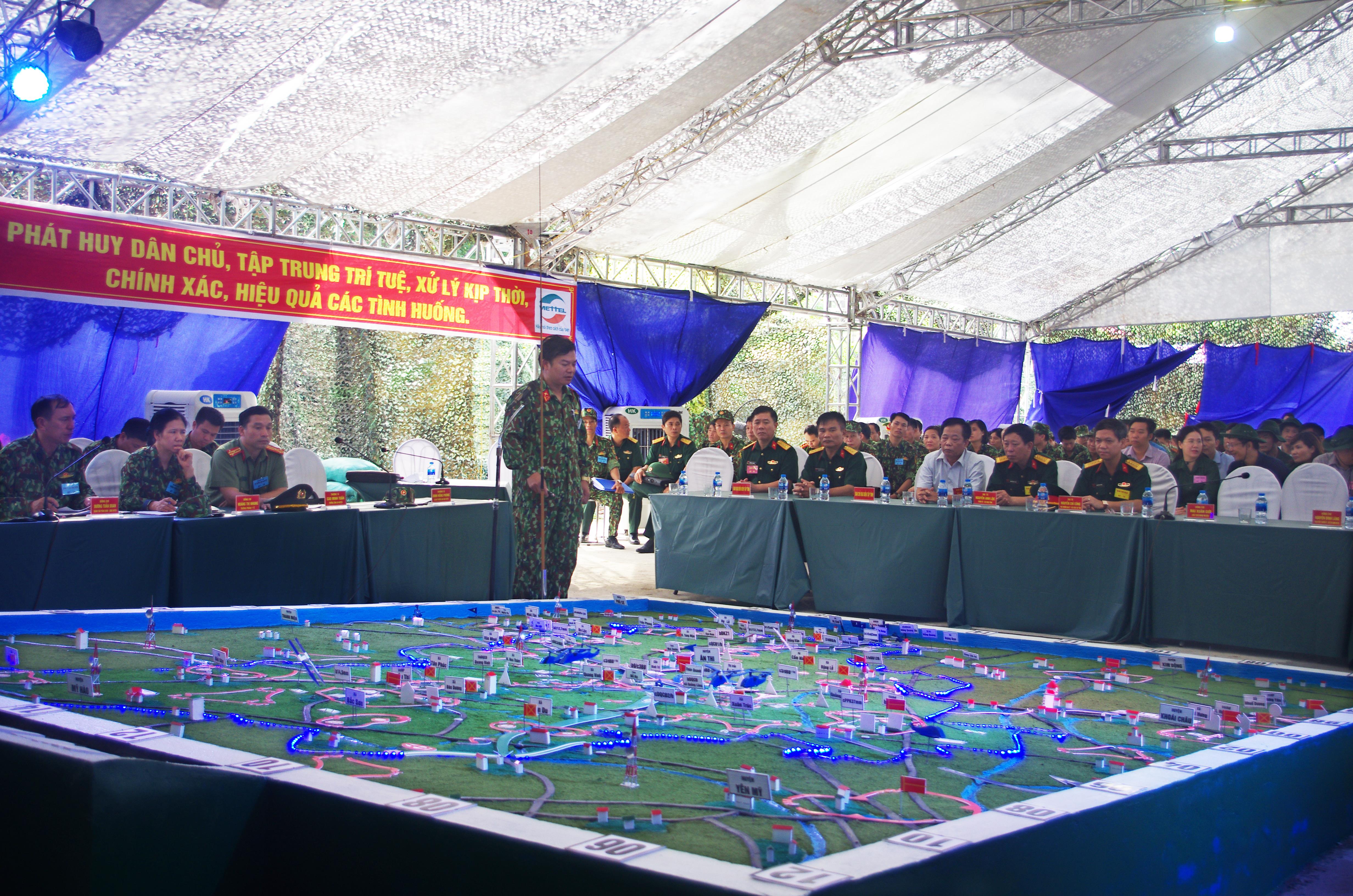 Thêm một lần củng cố thế trận khu vực phòng thủ      