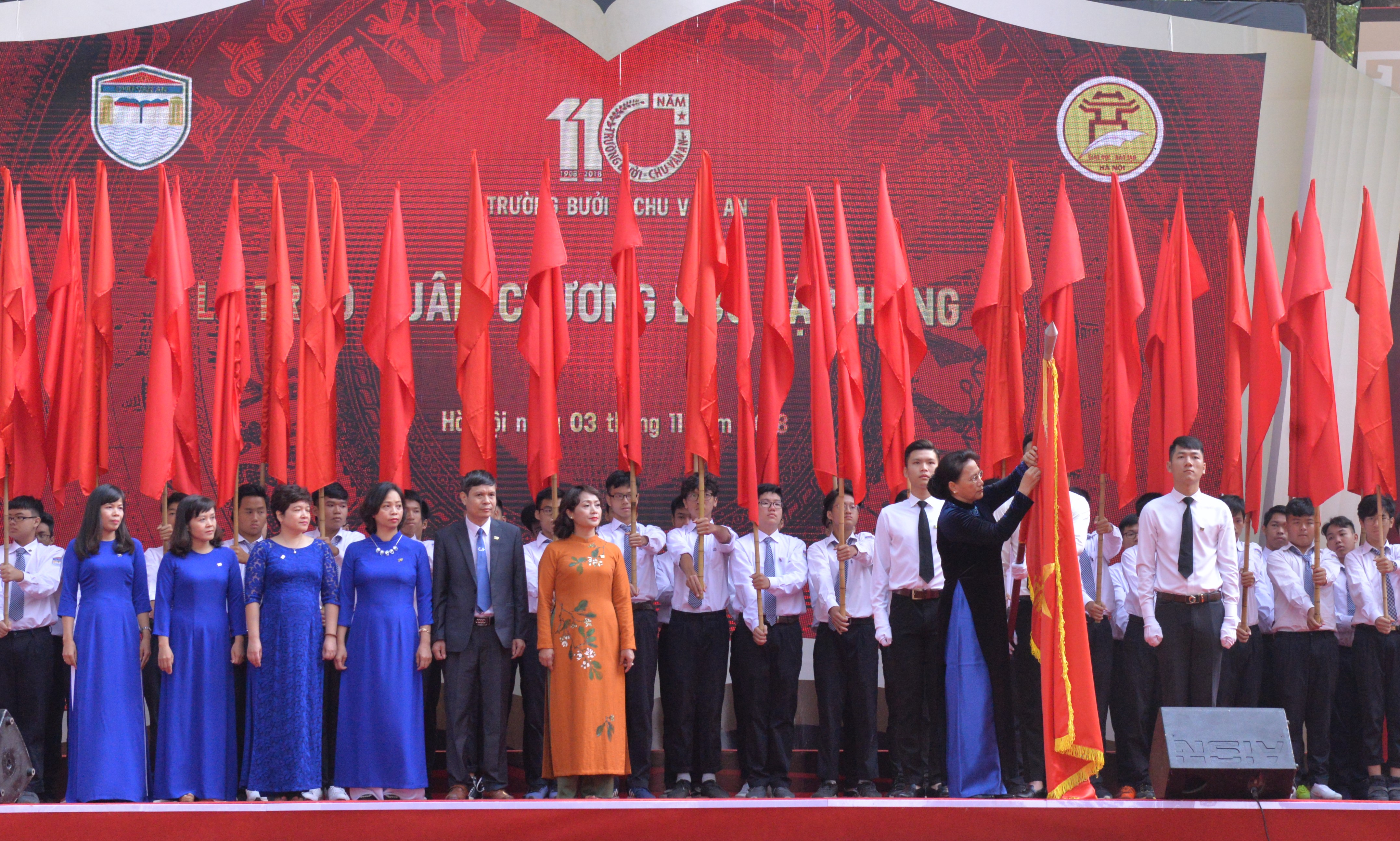 Chủ tịch Quốc hội dự Lễ kỷ niệm 110 năm thành lập Trường Bưởi-Chu Văn An

