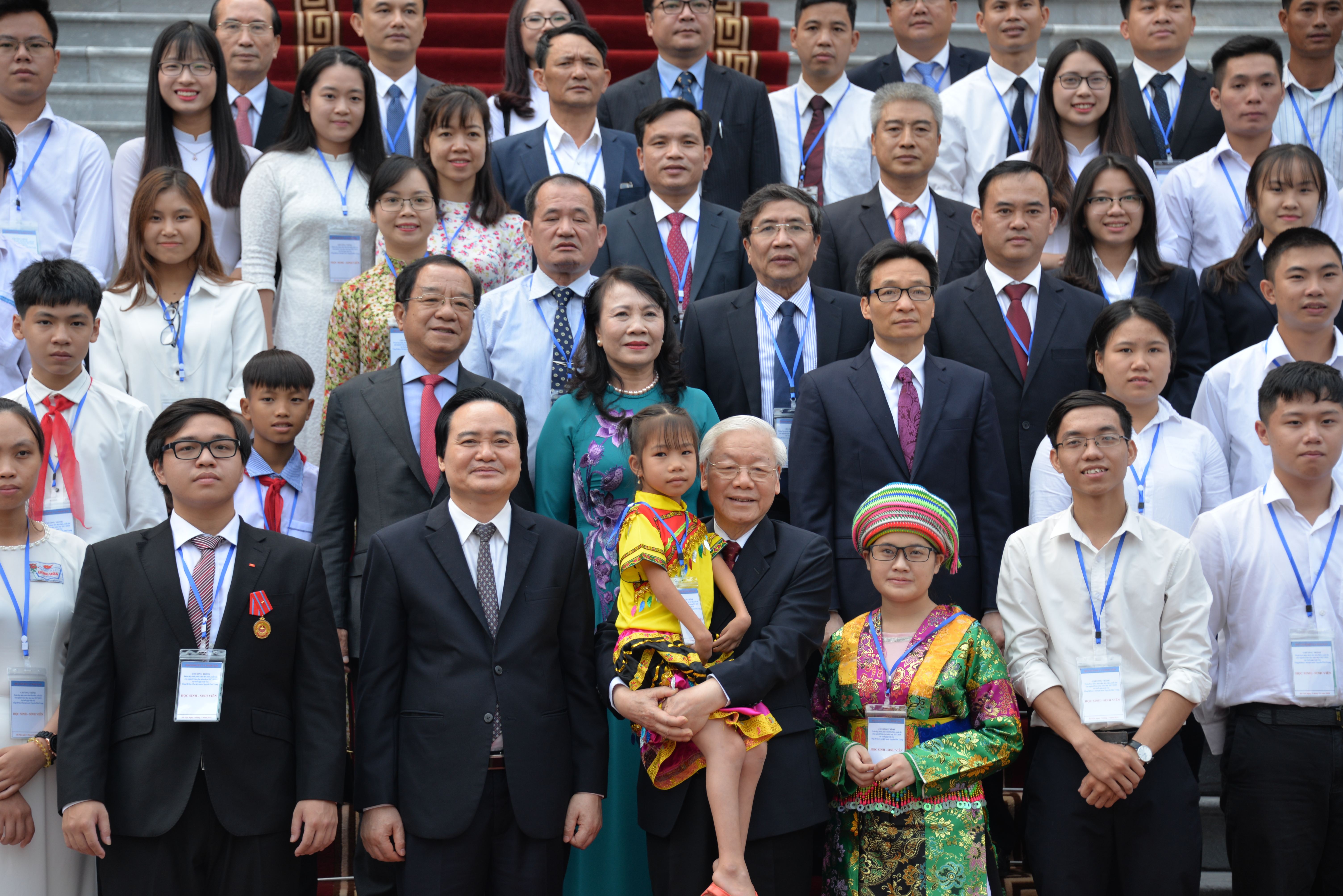 Tổng Bí thư, Chủ tịch nước Nguyễn Phú Trọng gặp mặt thân mật Đoàn học sinh, sinh viên tiêu biểu, xuất sắc