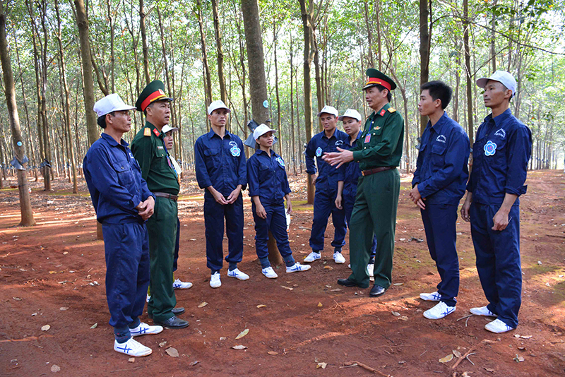 Ngày hội đua tài của người thợ cạo mủ cao su vùng biên giới