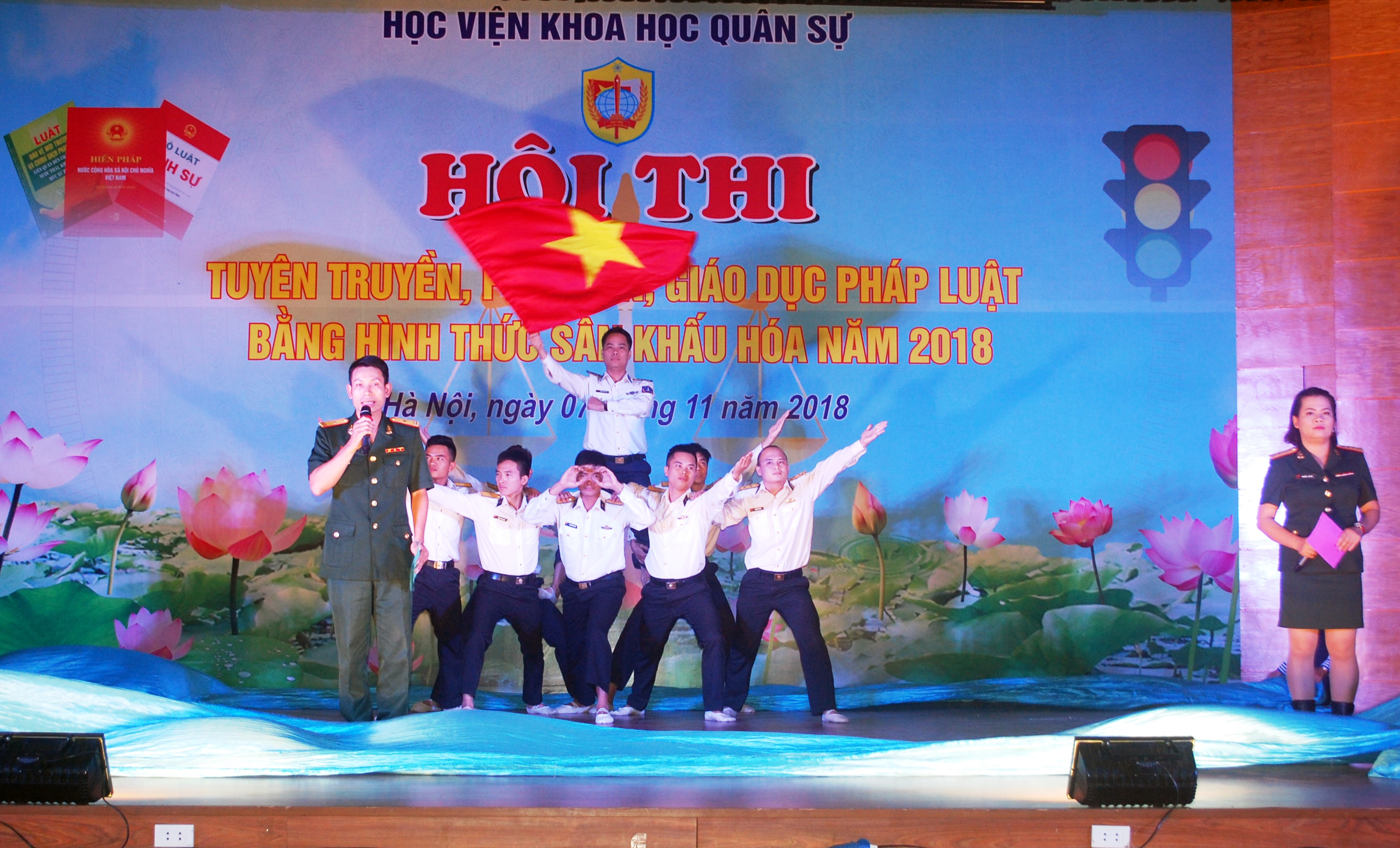 Học viện Khoa học Quân sự tổ chức Hội thi tuyên truyền, phổ biến giáo dục pháp luật