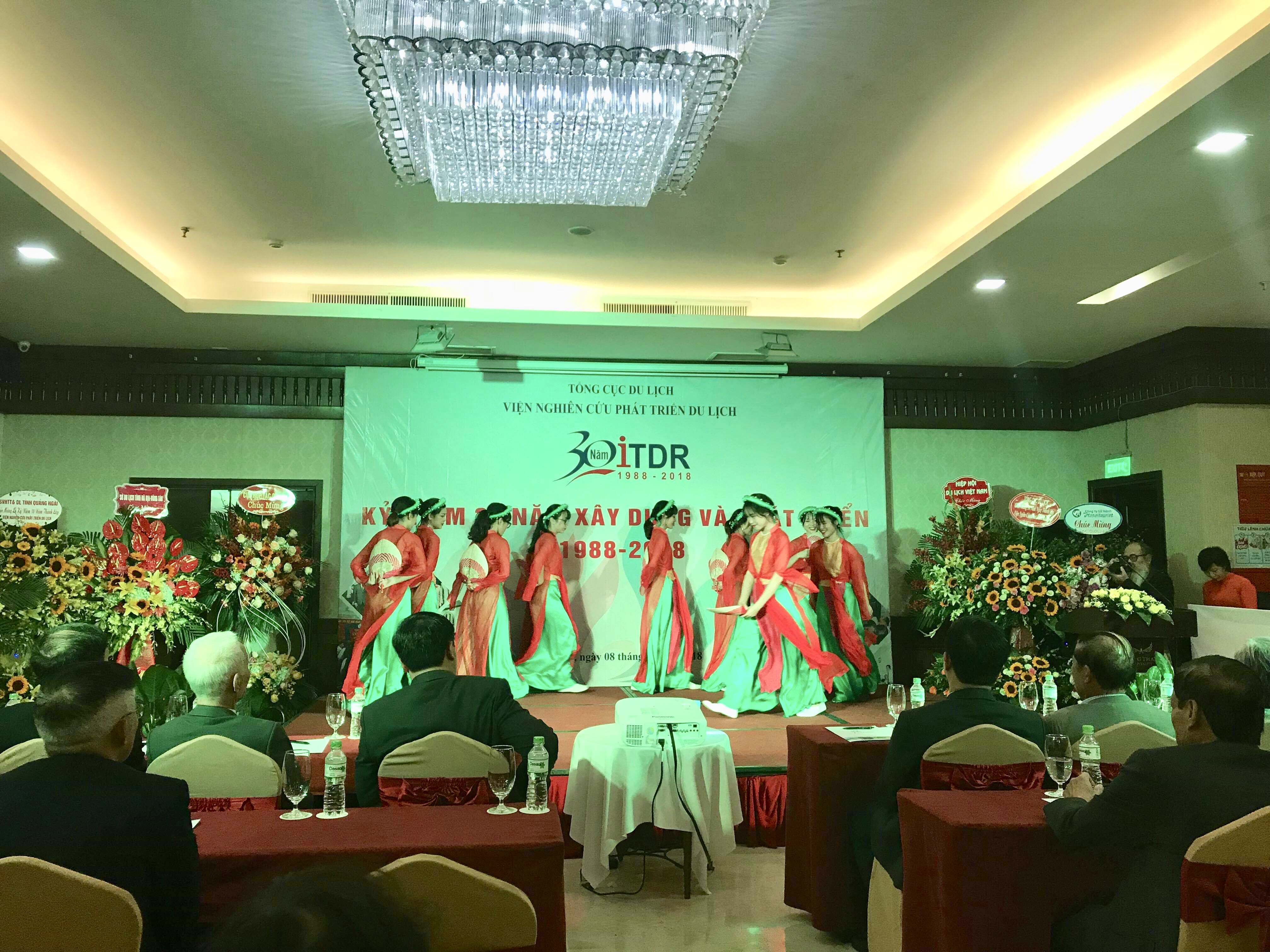 Lễ kỷ niệm 30 năm Ngày thành lập Viện Nghiên cứu Phát triển Du lịch Việt Nam