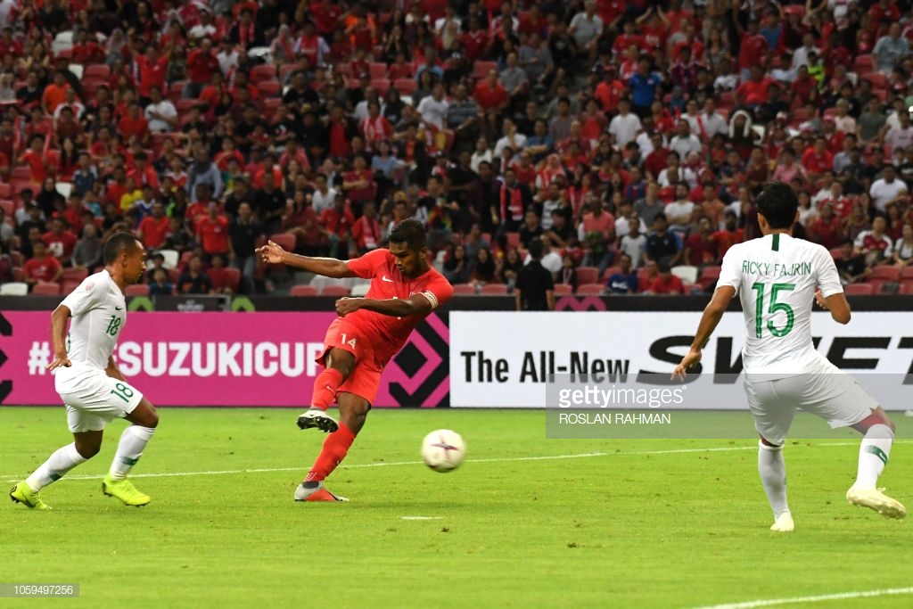 AFF Cup 2018: Singapore đánh bại Indonesia
