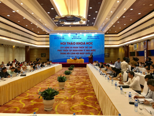 Hoàn thiện thể chế phát triển tập đoàn kinh tế nhà nước