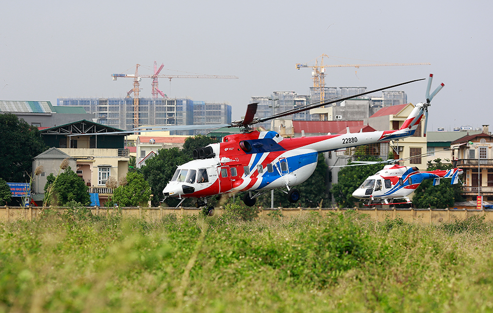 Russia Helicopter giới thiệu và bay trình diễn trực thăng Ansat và Mi-171A2 tại Việt Nam