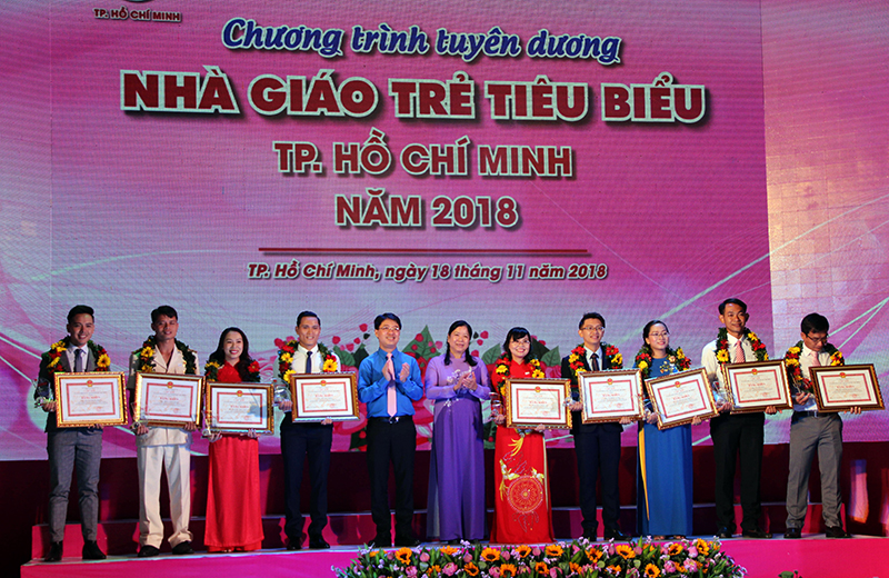TP Hồ Chí Minh tuyên dương 248 nhà giáo trẻ tiêu biểu năm 2018 