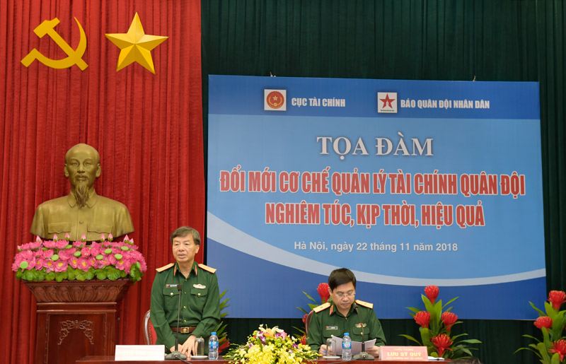 Đổi mới cơ chế quản lý tài chính quân đội nghiêm túc, kịp thời, hiệu quả