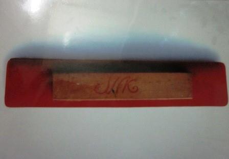 Chiếc thước kẻ Bác tặng

