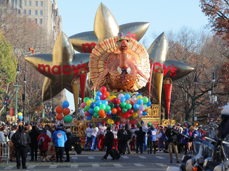 Mỹ: Hàng triệu người tham gia diễu hành bóng bay khổng lồ dịp lễ tạ ơn tại New York