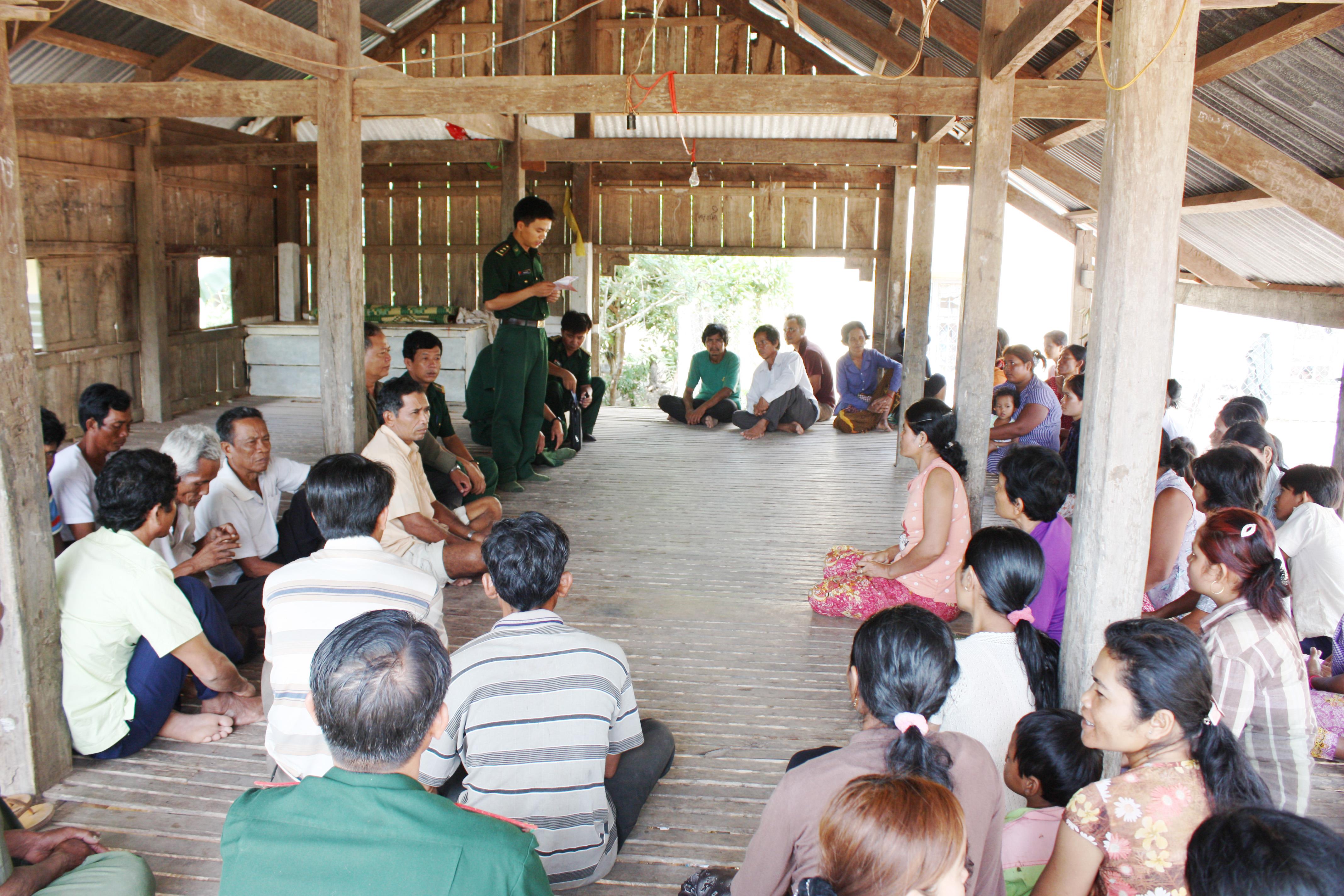 Nỗ lực xây dựng địa bàn biên giới