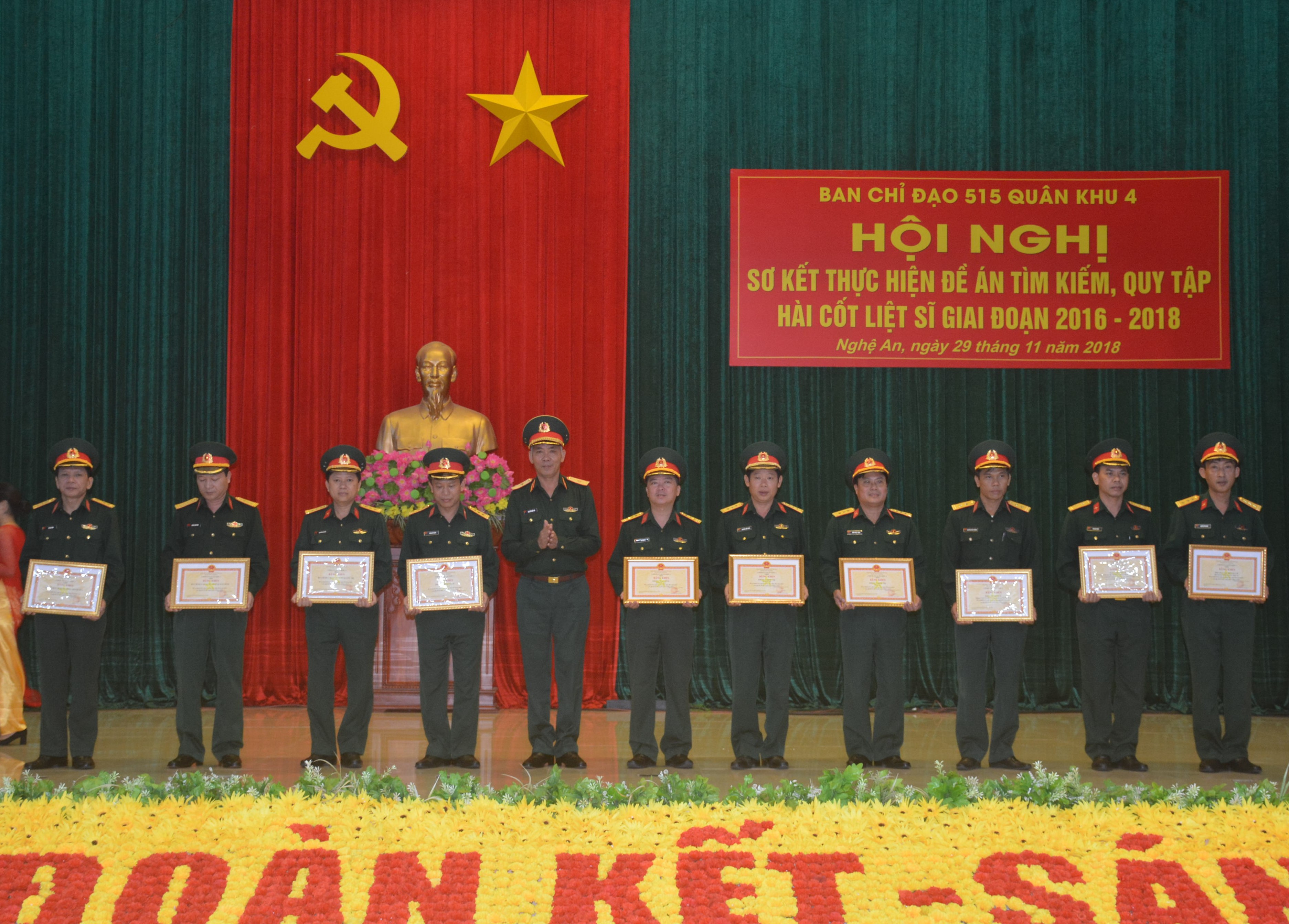 Quân khu 4: Sơ kết thực hiện Đề án tìm kiếm, quy tập hài cốt liệt sĩ giai đoạn 2016-2018