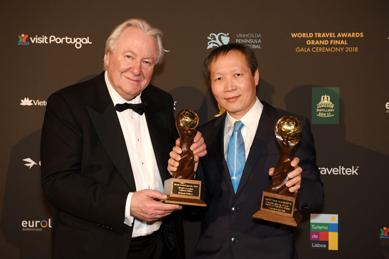 Vietnam Airlines nhận 2 giải thưởng uy tín tại World Travel Awards 2018 