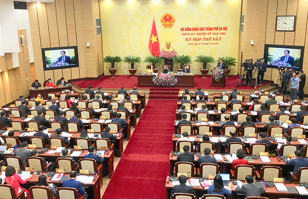 Khai mạc Kỳ họp thứ 7, HĐND TP Hà Nội khóa XV