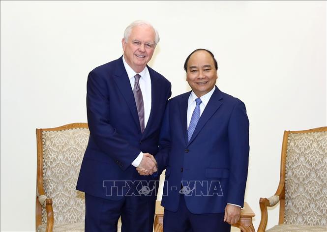 Thủ tướng Nguyễn Xuân Phúc tiếp Giáo sư Đại học Harvard, Hoa Kỳ