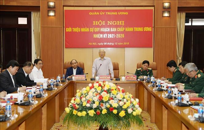 Giới thiệu nhân sự cán bộ Quân đội quy hoạch Ban Chấp hành Trung ương nhiệm kỳ 2021-2026