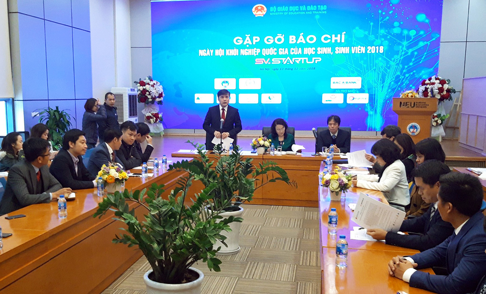 Ngày hội khởi nghiệp quốc gia của học sinh, sinh viên sẽ được tổ chức vào ngày 16-12

