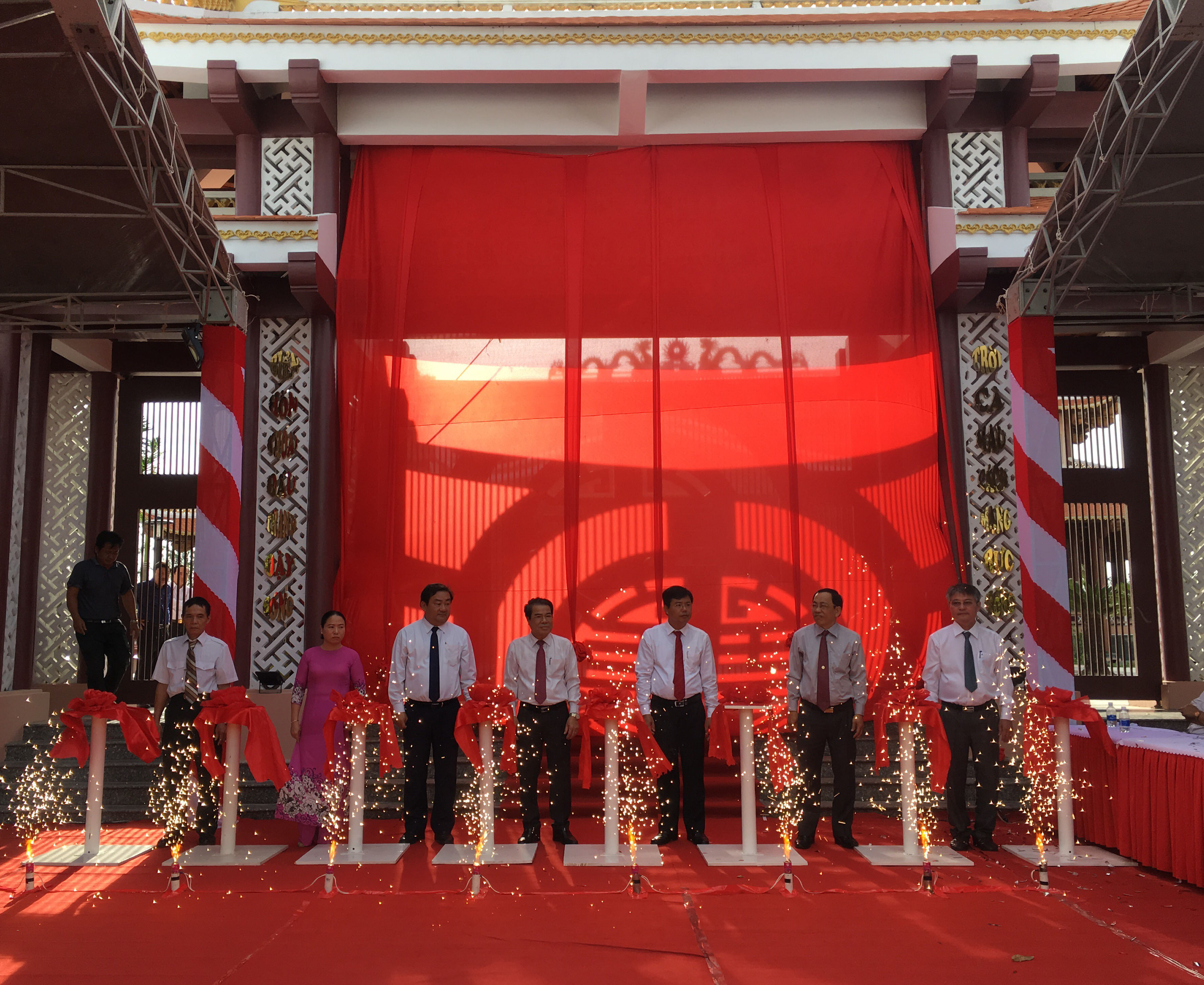 Khánh thành Đền thờ 10 anh hùng liệt sĩ khởi nghĩa Hòn Khoai