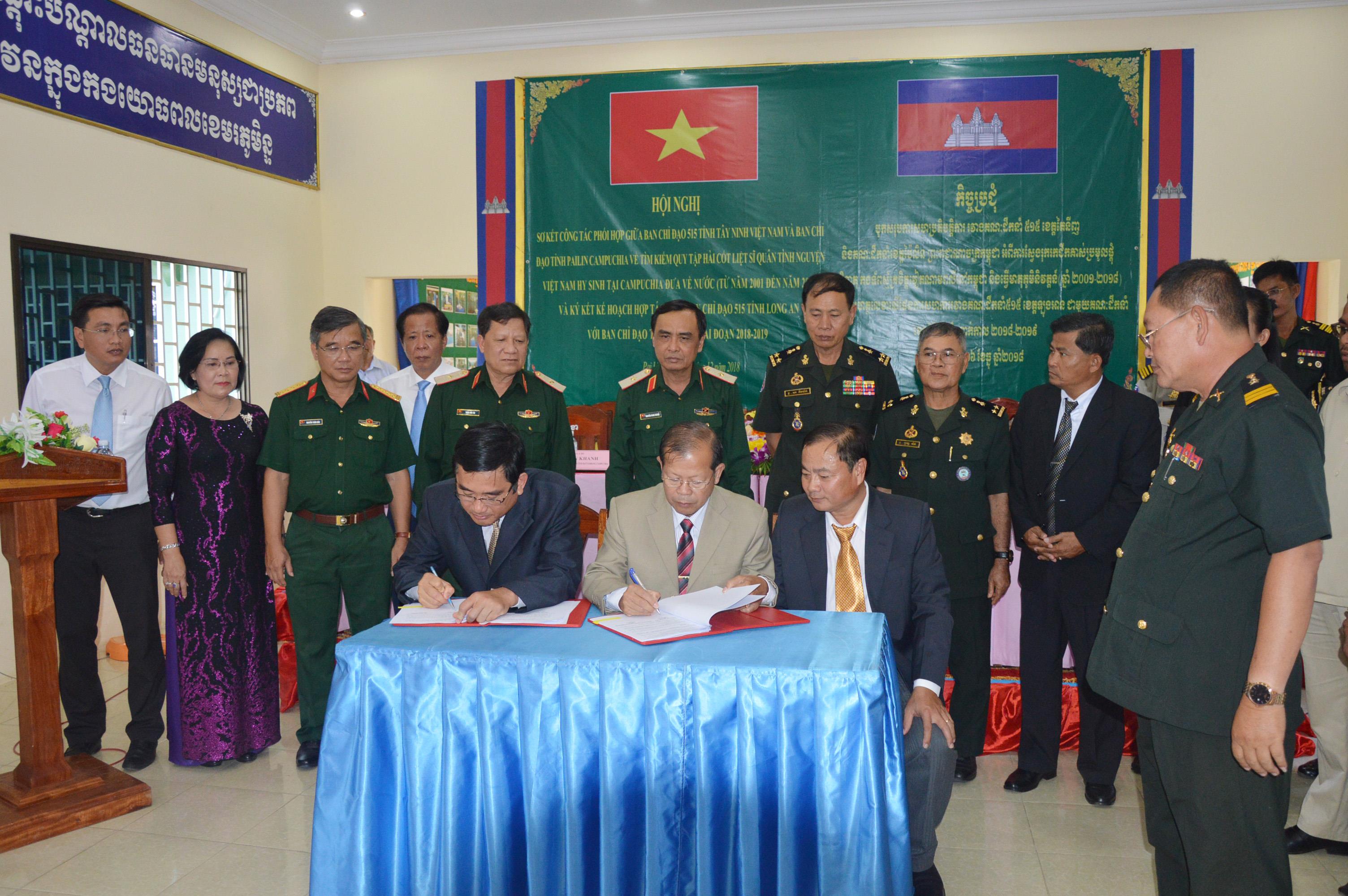 Tiếp tục phối hợp tìm kiếm, quy tập hài cốt liệt sĩ Quân tình nguyện Việt Nam tại Campuchia