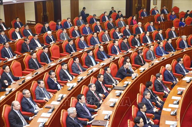 Ngày làm việc thứ hai Hội nghị lần thứ chín, Ban Chấp hành Trung ương Đảng Khóa XII