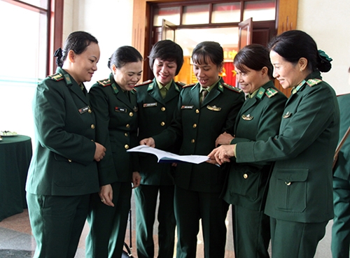 Bộ đội Biên phòng tập huấn công tác phụ nữ và bình đẳng giới 