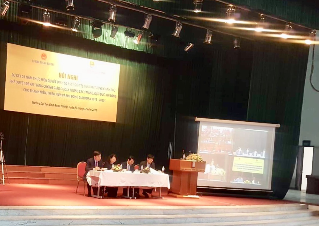 Tăng cường giáo dục lý tưởng cách mạng, đạo đức, lối sống cho thanh thiếu niên và nhi đồng