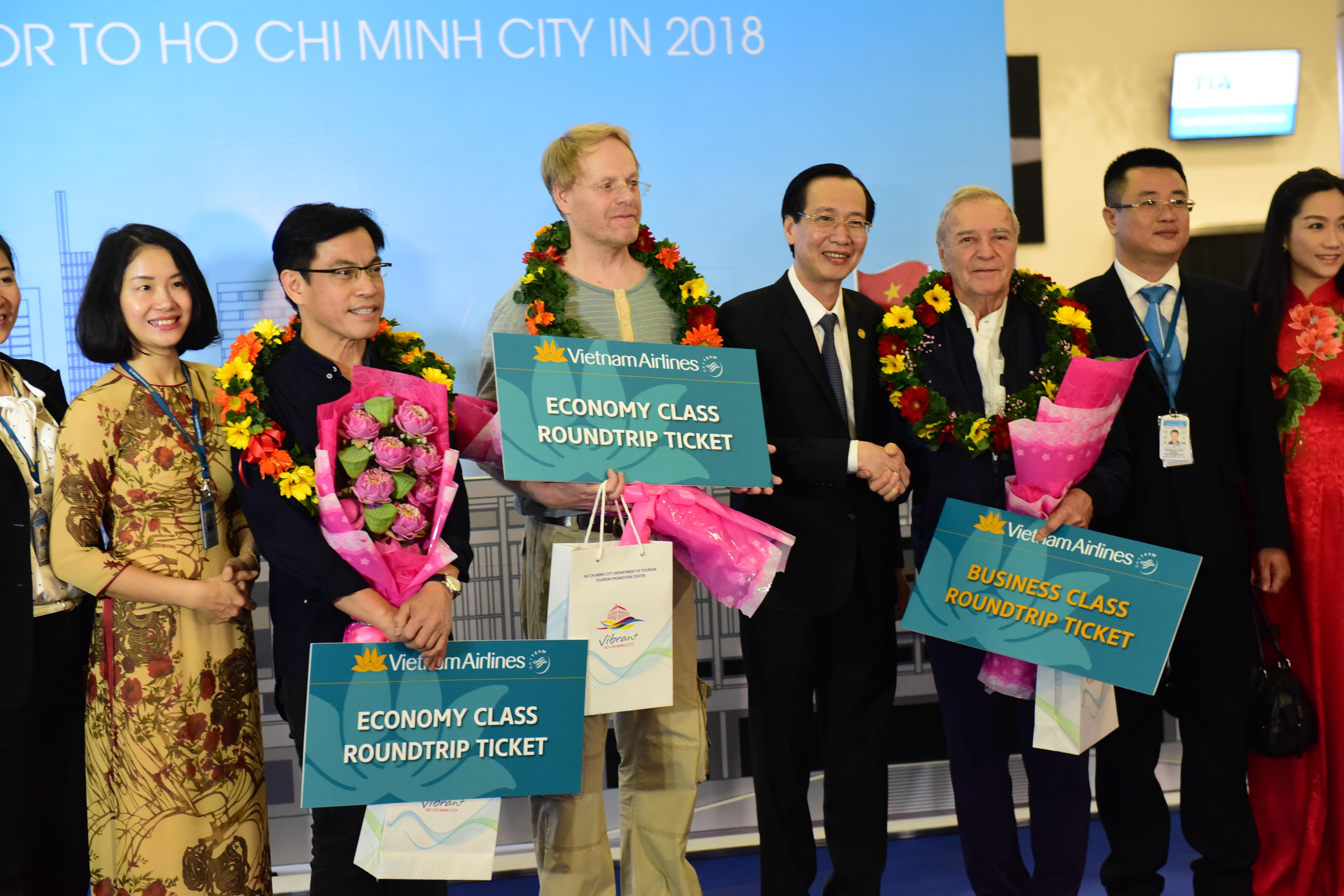 TP Hồ Chí Minh đón 7,5 triệu khách du lịch quốc tế năm 2018