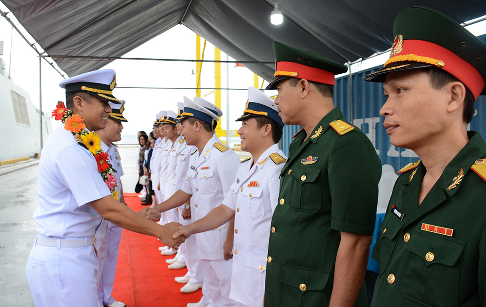 Tàu Hải quân Thái Lan thăm thành phố Đà Nẵng