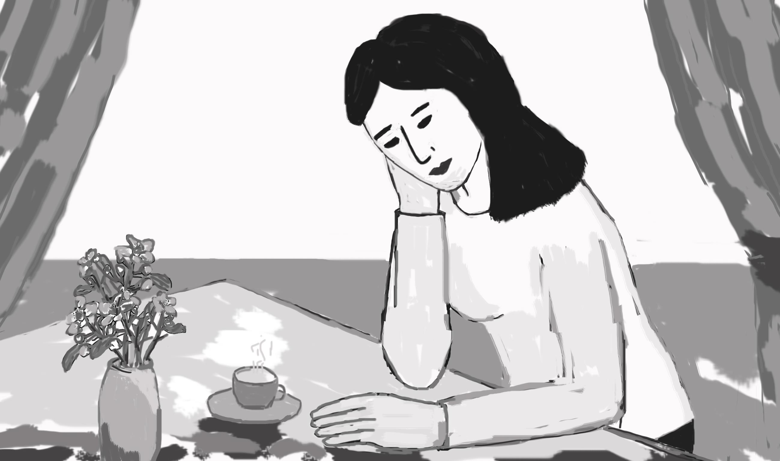 Đặt nỗi buồn bên ô cửa mùa đông