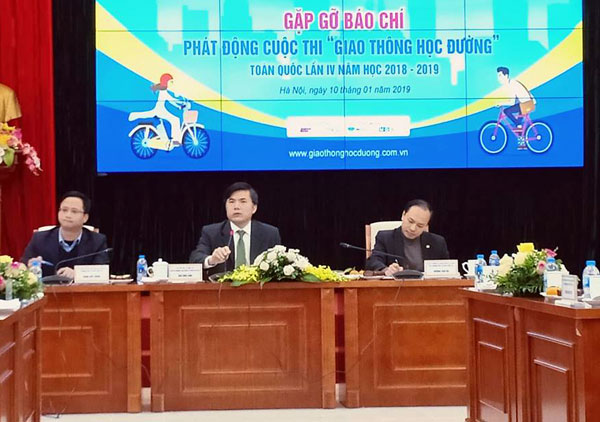 Phát động cuộc thi “Giao thông học đường” lần thứ IV

