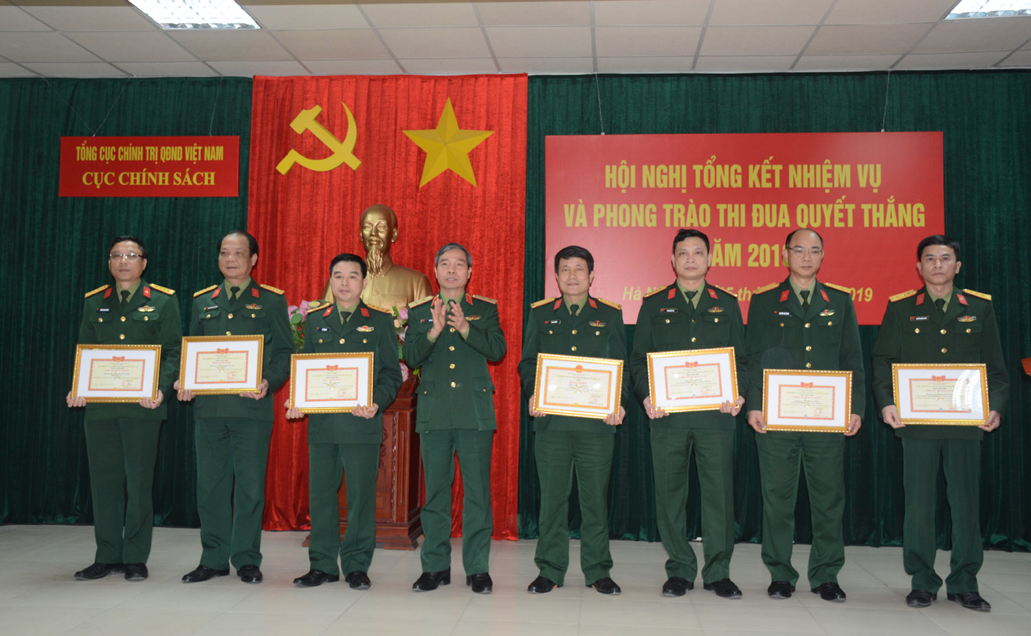 Cục Chính sách tổng kết nhiệm vụ và Phong trào Thi đua Quyết thắng năm 2018