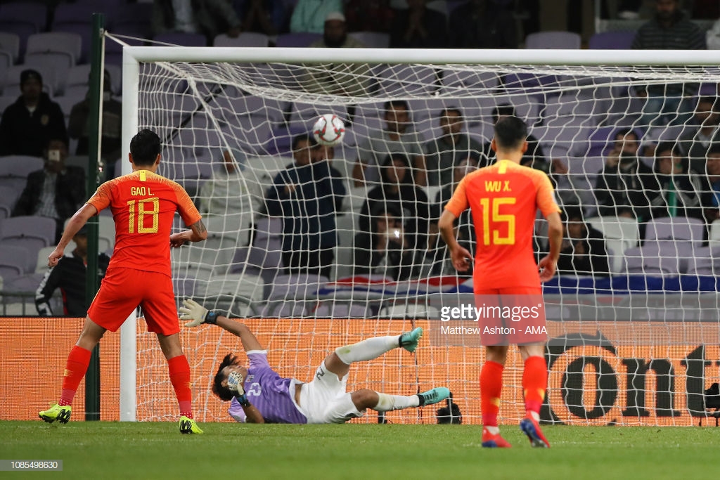 Đội tuyển Thái Lan để thua đáng tiếc trước Trung Quốc