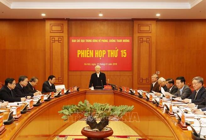 Tổng Bí thư, Chủ tịch nước Nguyễn Phú Trọng: Phòng, chống tham nhũng với quyết tâm cao hơn, mạnh mẽ hơn