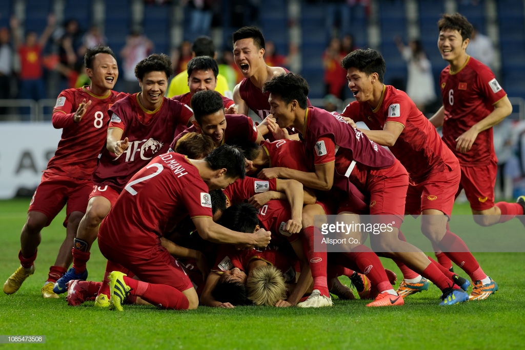 Những khoảnh khắc đẹp trong trận đấu giữa đội tuyển Việt Nam và Jordan