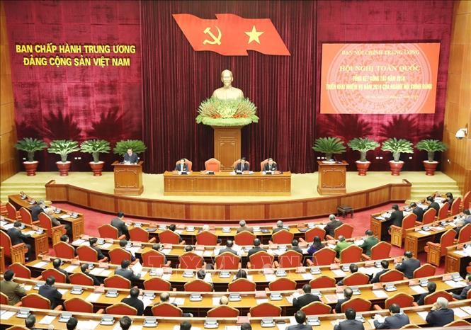 Tổng Bí thư, Chủ tịch nước Nguyễn Phú Trọng dự Hội nghị toàn quốc ngành Nội chính Đảng