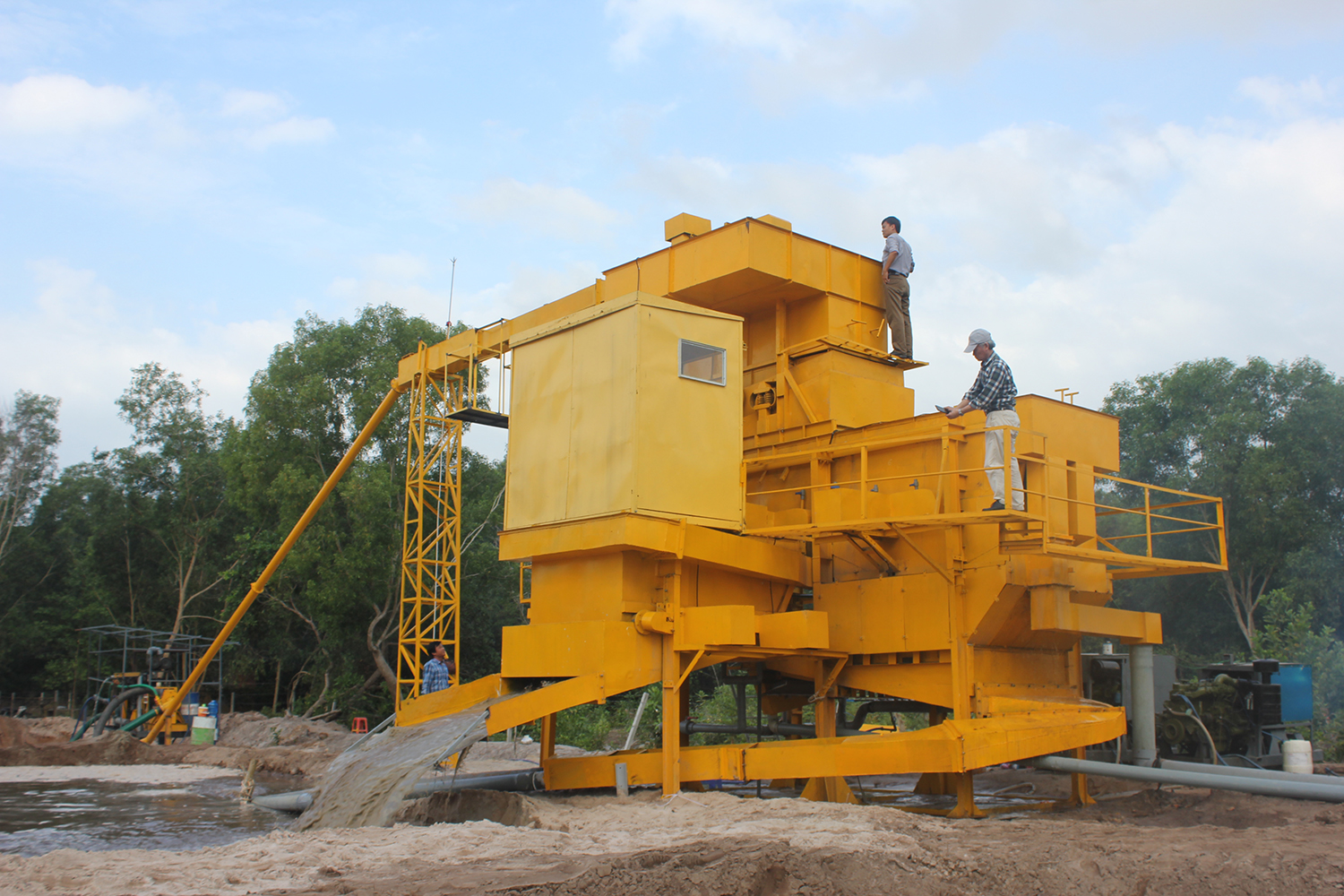 Đưa công nghệ chế biến cát biển ra đảo Phú Quốc thành công